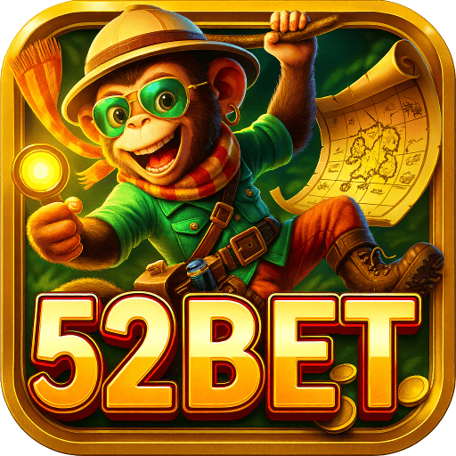 Imagem promocional da 52BET mostrando a plataforma e suas vantagens